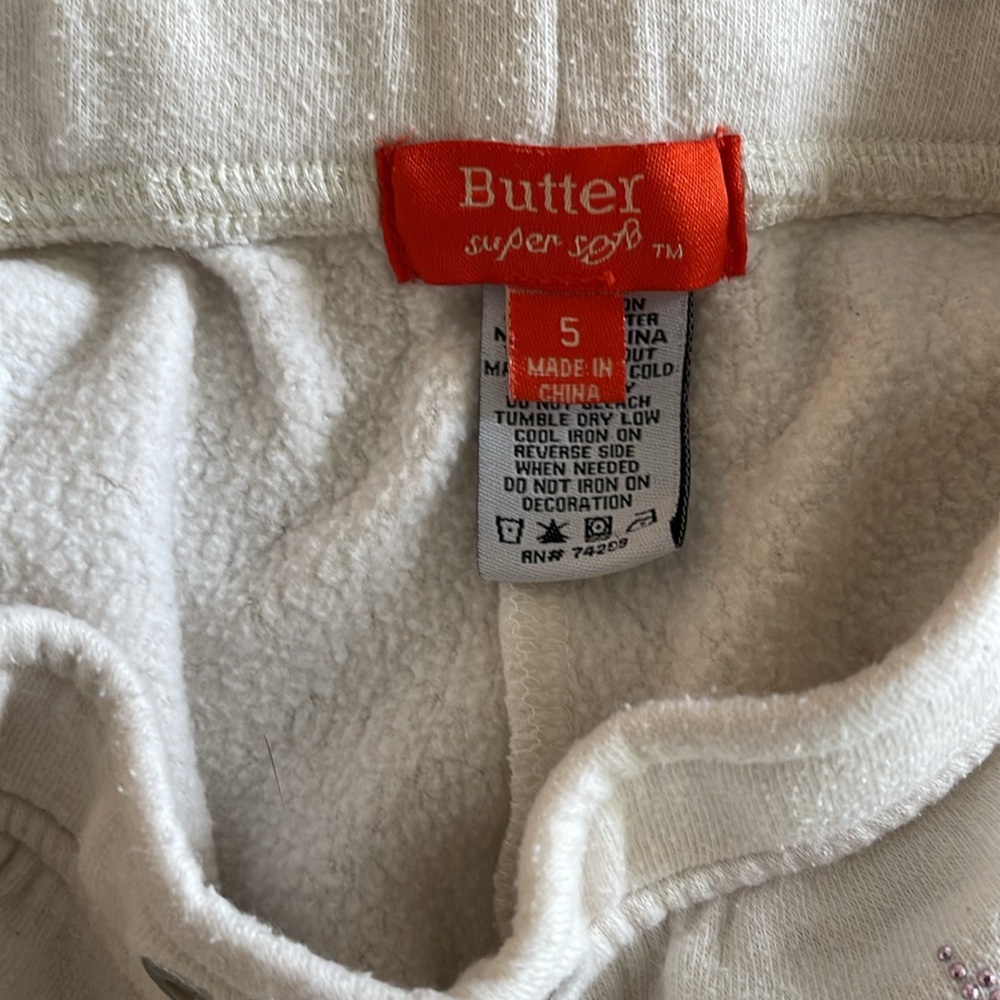 Butter Shorts Cream Size 5 - Picture 3 of 4